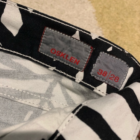 OSKLEN Designer Slim Jeans - California Leaves - Picture 4 of 4
